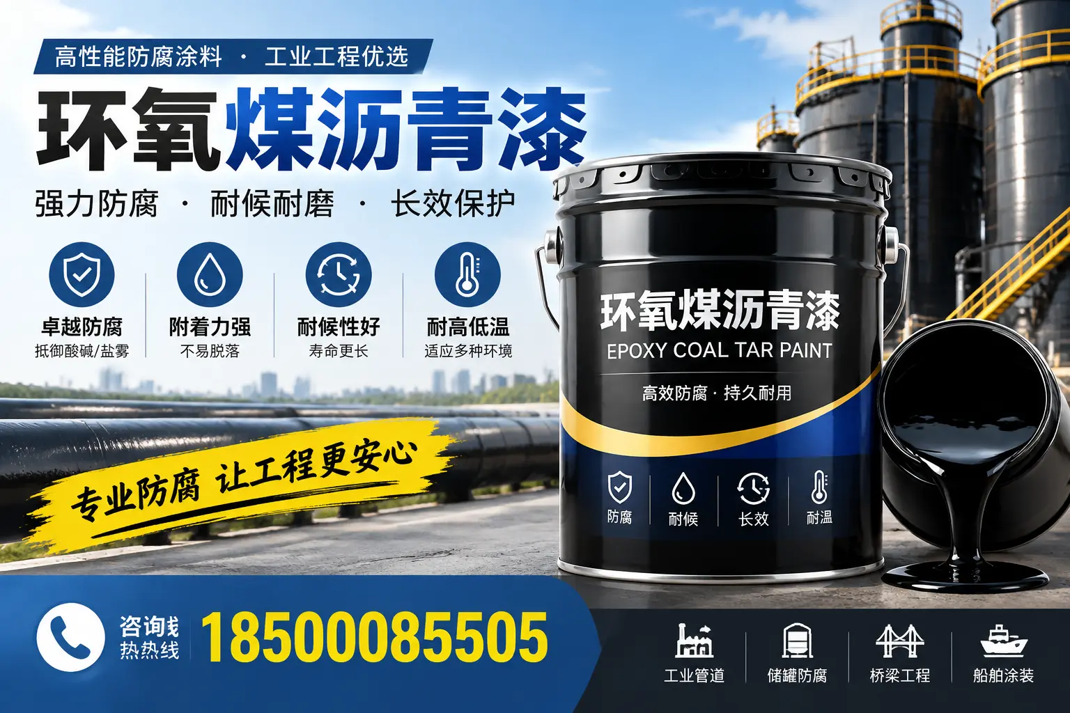 环氧煤沥青漆的施工方法与注意事项，确保在百色顺利完成